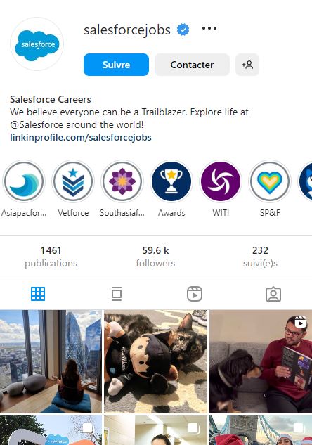 Instagram salesforce