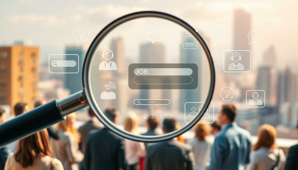 recherche d'emploi dans un jobboard