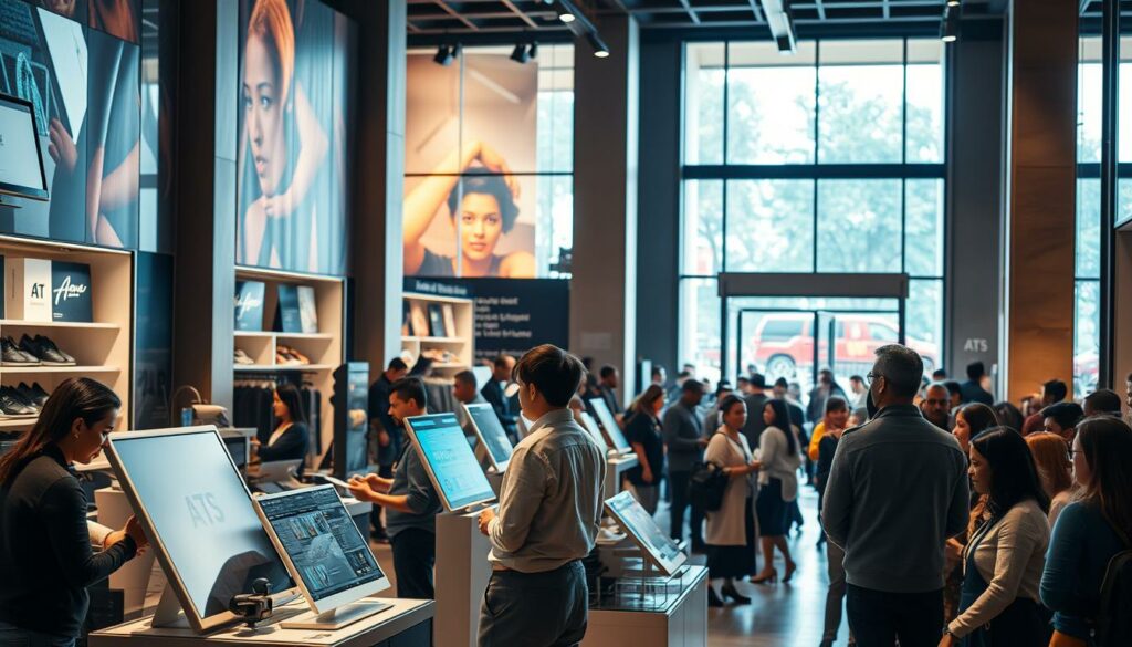 ATS dans la grande distribution et le retail