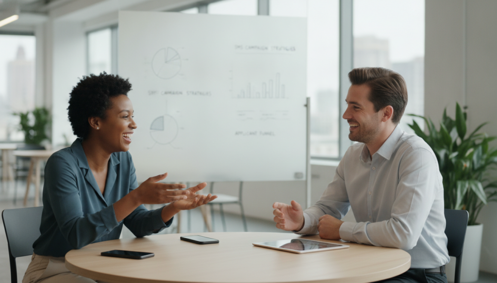 campagne sms recrutement